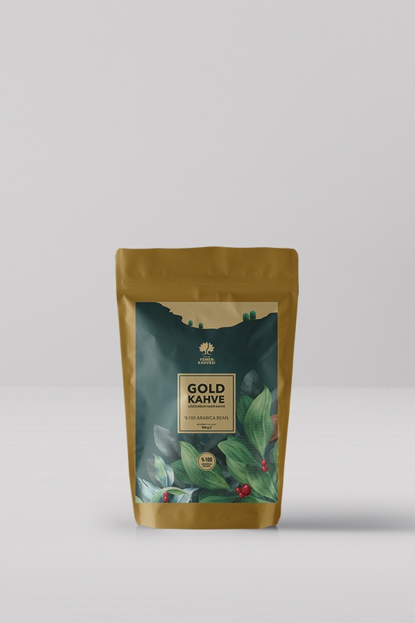 100g Gold Öğütülmüş Çözünebilir Kahve