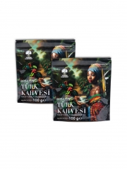 2 Adet 100g Damla Sakızlı Türk Kahvesi